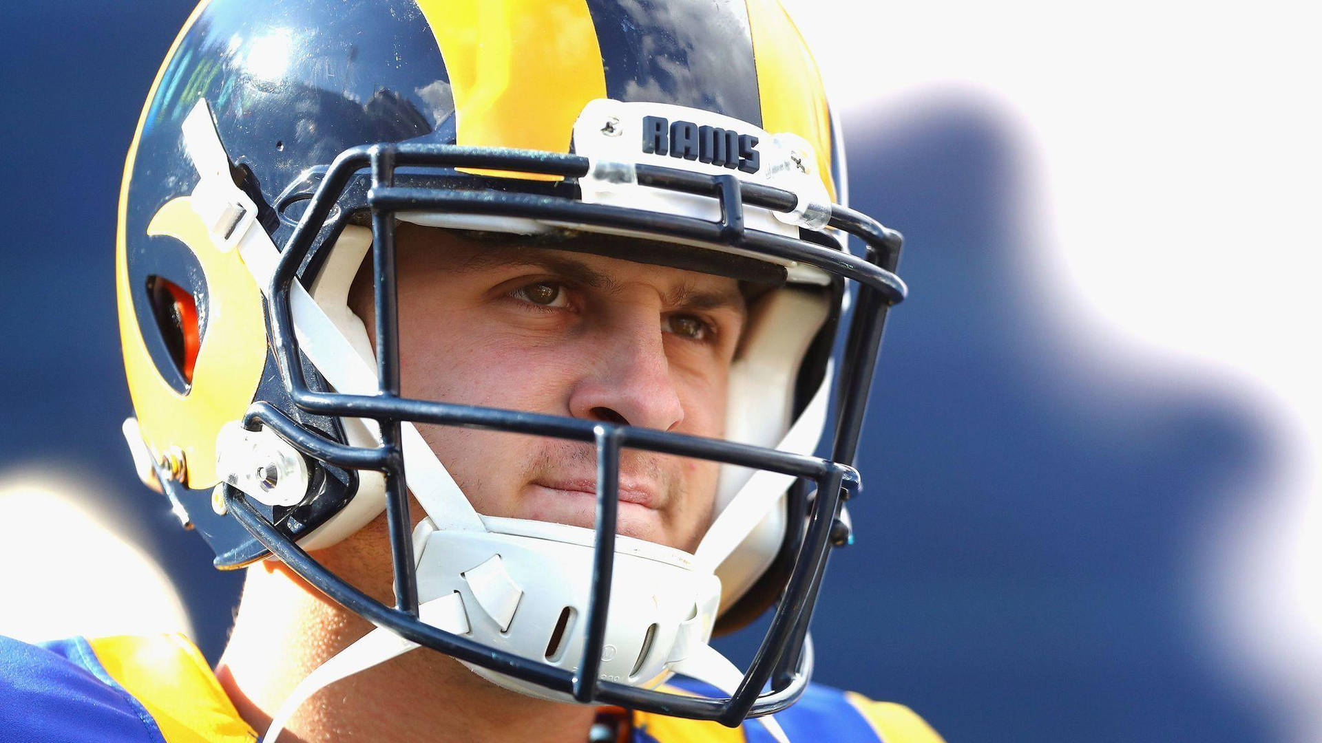 Jared Goff Close-up Shot