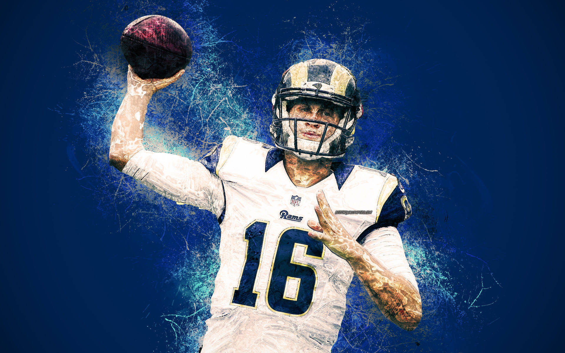 Jared Goff Digital Art