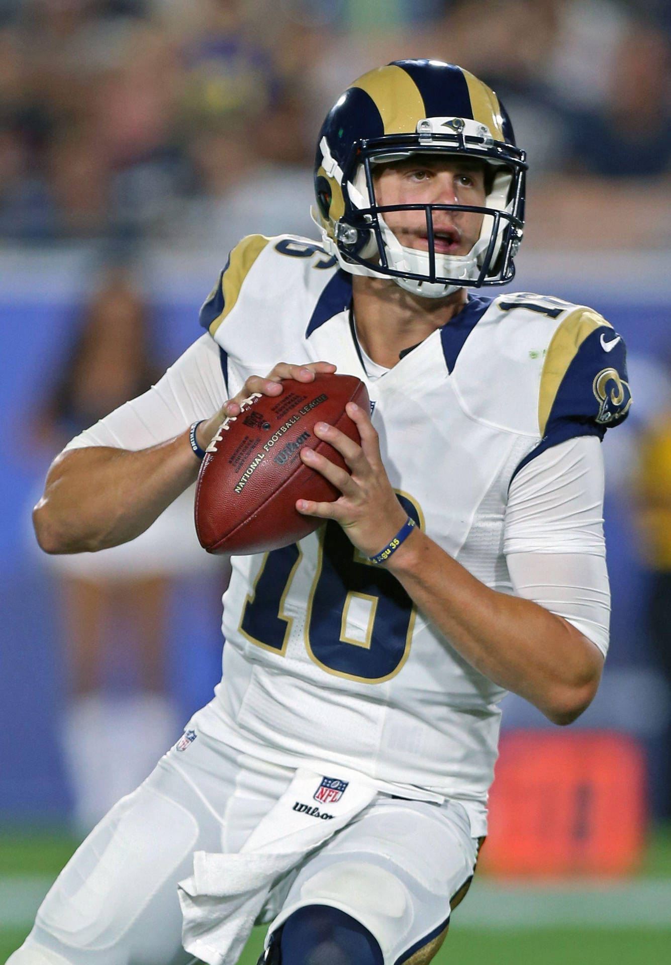 Jared Goff Football Skills Background