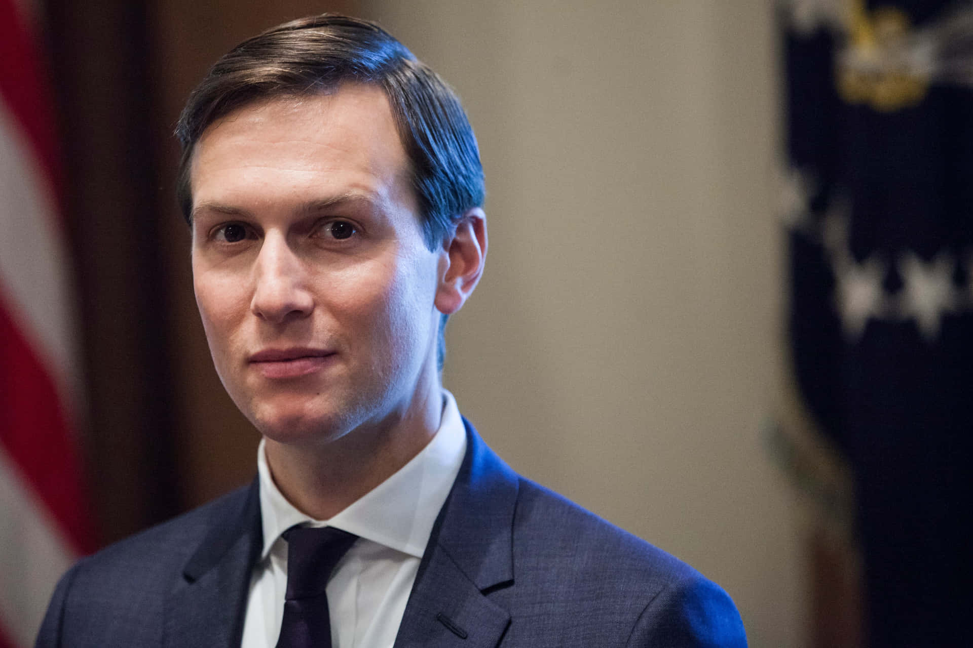 Jared Kushner Slightly Smiling