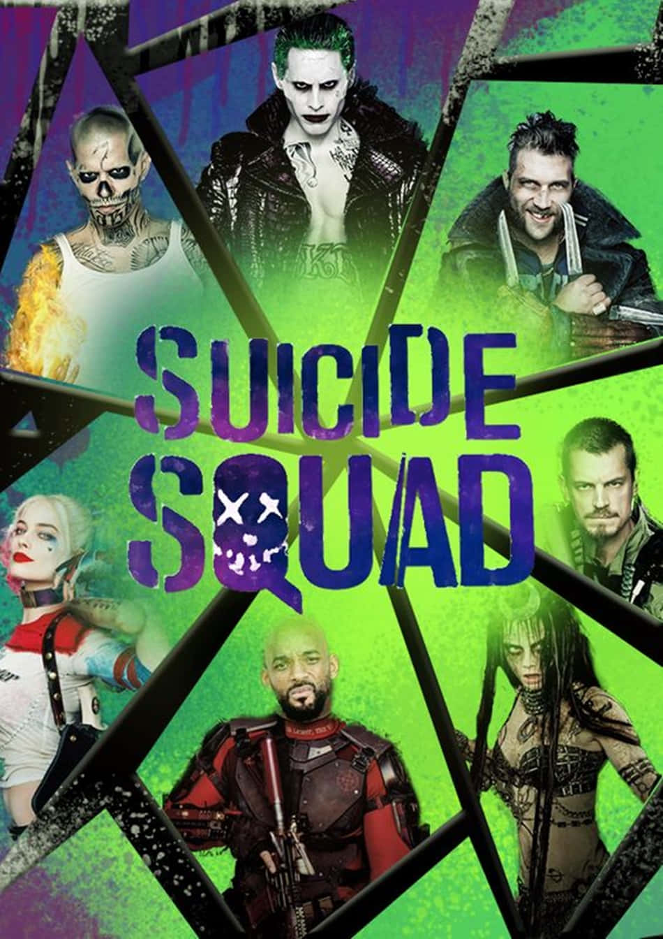 Jared Leto's Joker And Margot Robbie's Harley Quinn Lead The Suicide Squad Background