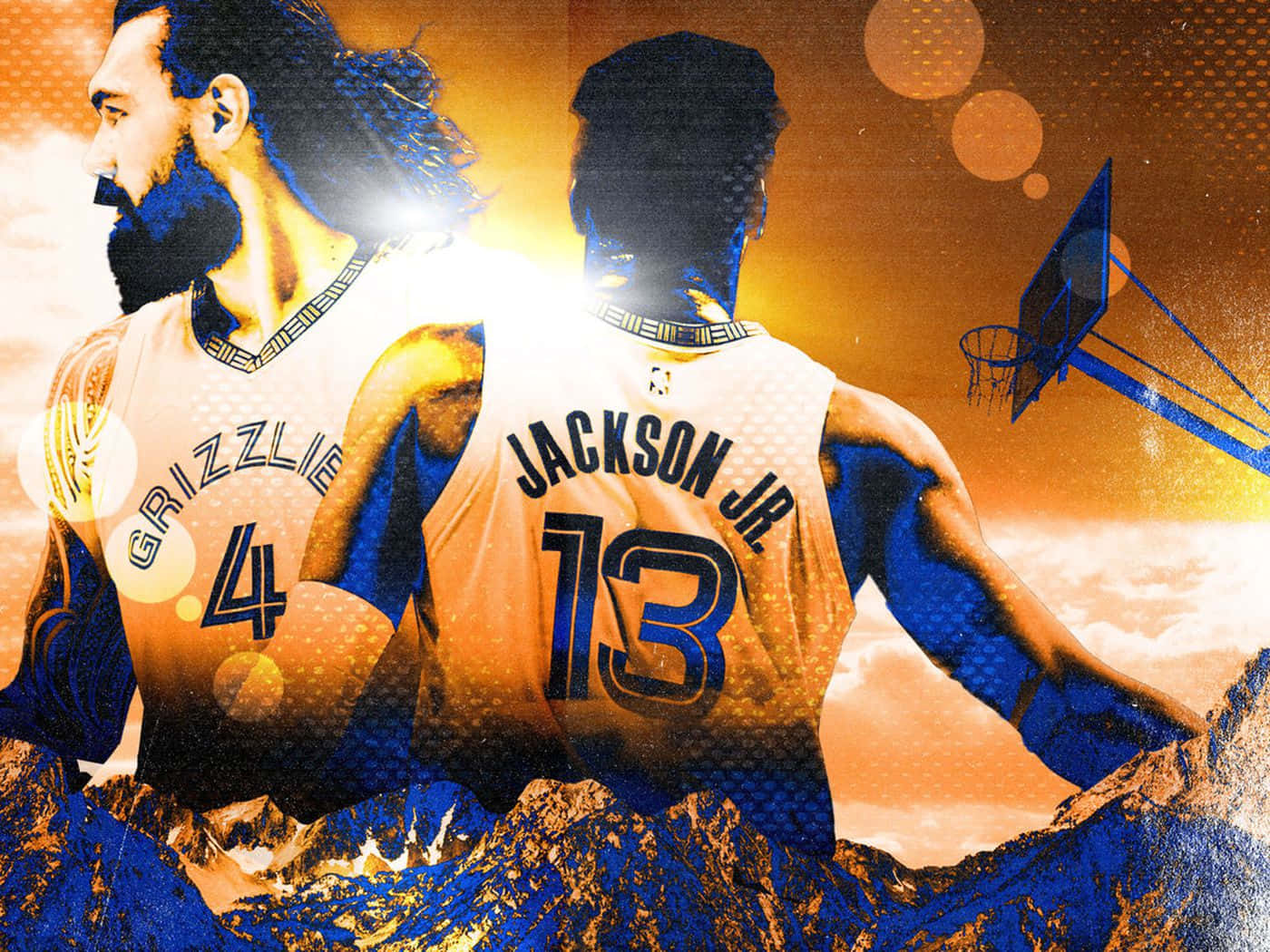 Jaren Jackson Jr. Fanart Poster