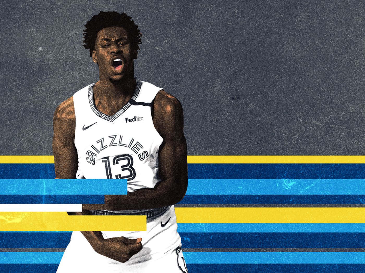 Jaren Jackson Jr. Nba Poster