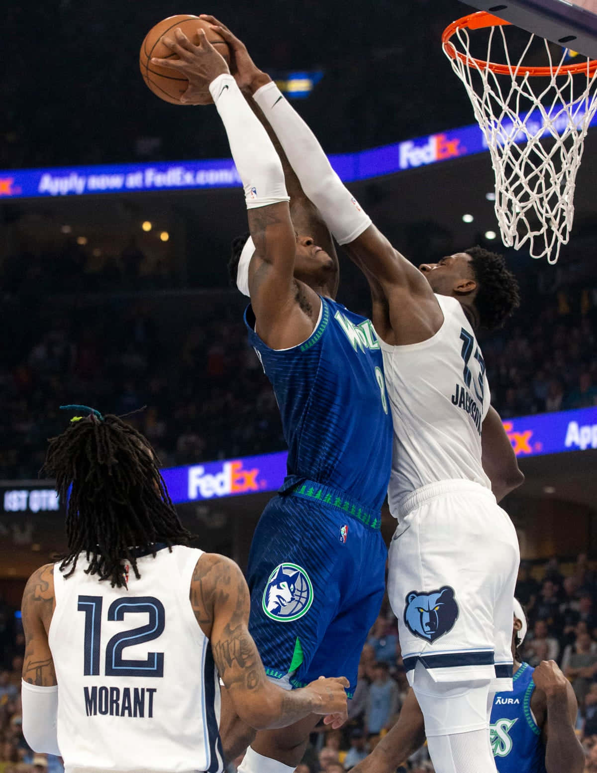Jaren Jackson Jr. Vs Jarred Vanderbilt Background
