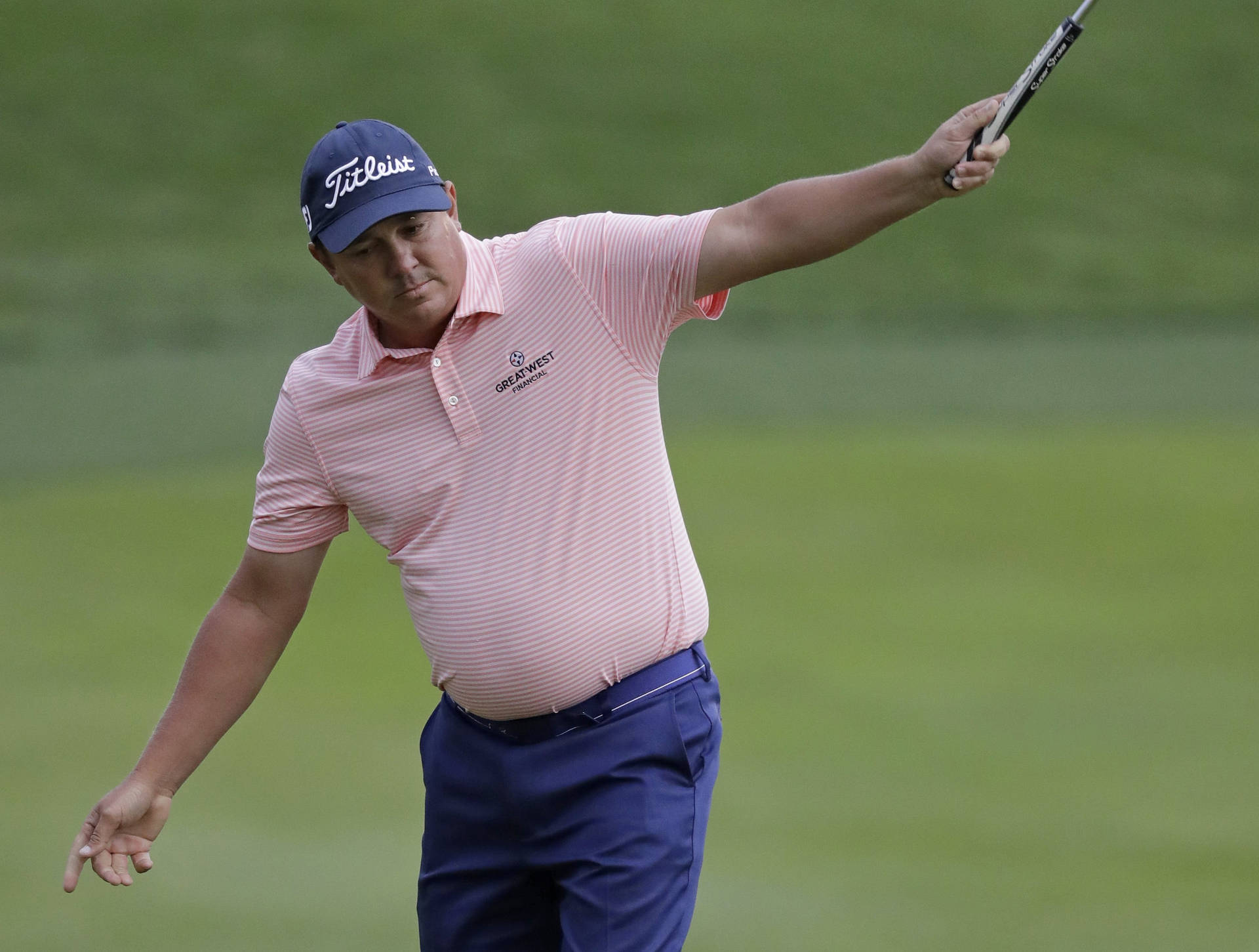 Jason Dufner Arms Wide Open