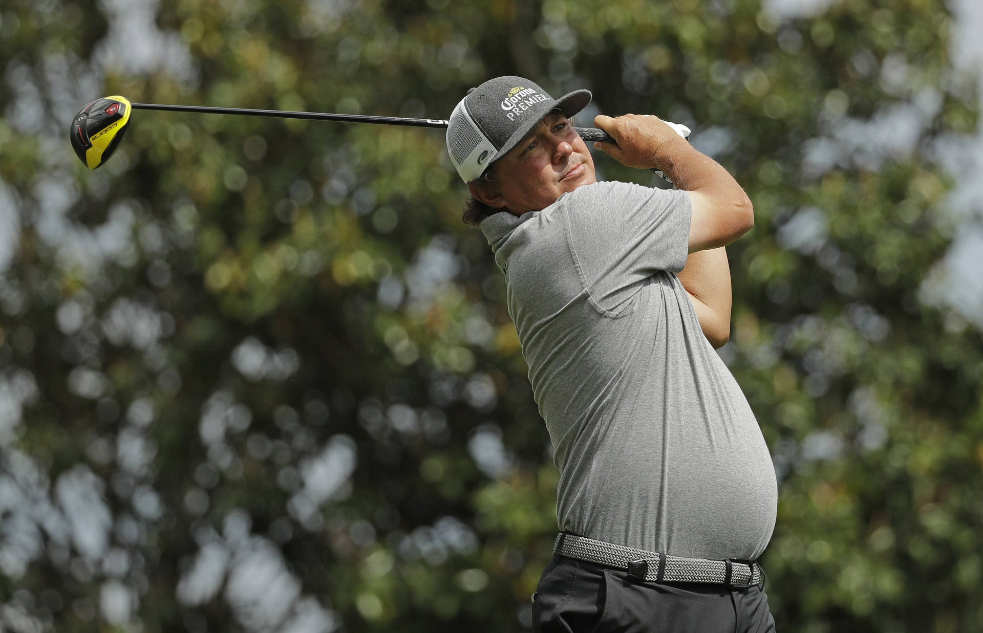 Jason Dufner Swinging Over His Shoulders