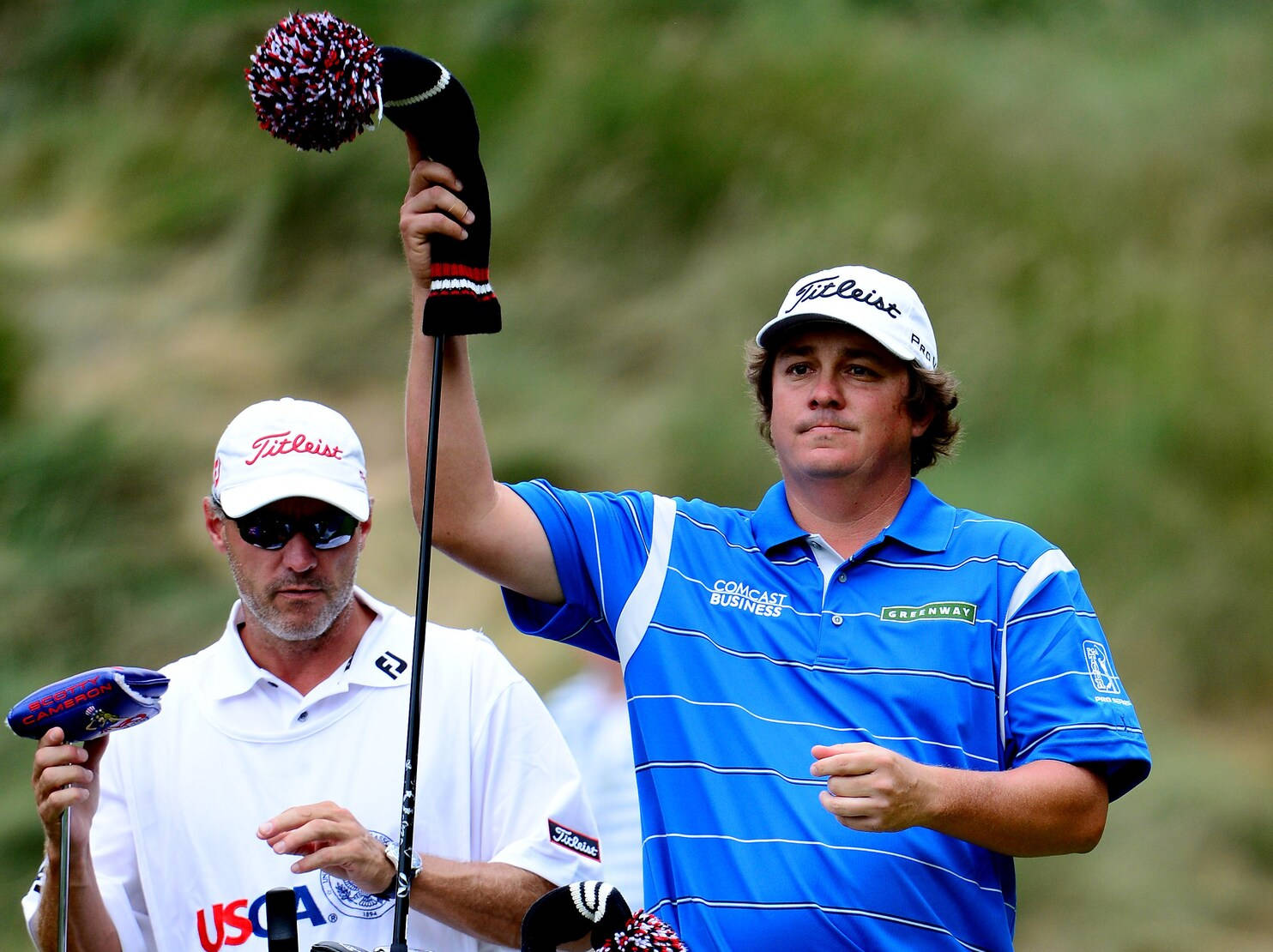 Jason Dufner Unveiling His Golf Club