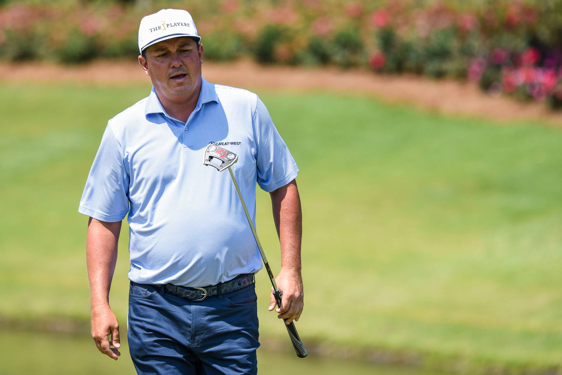 Jason Dufner Walking In The Field