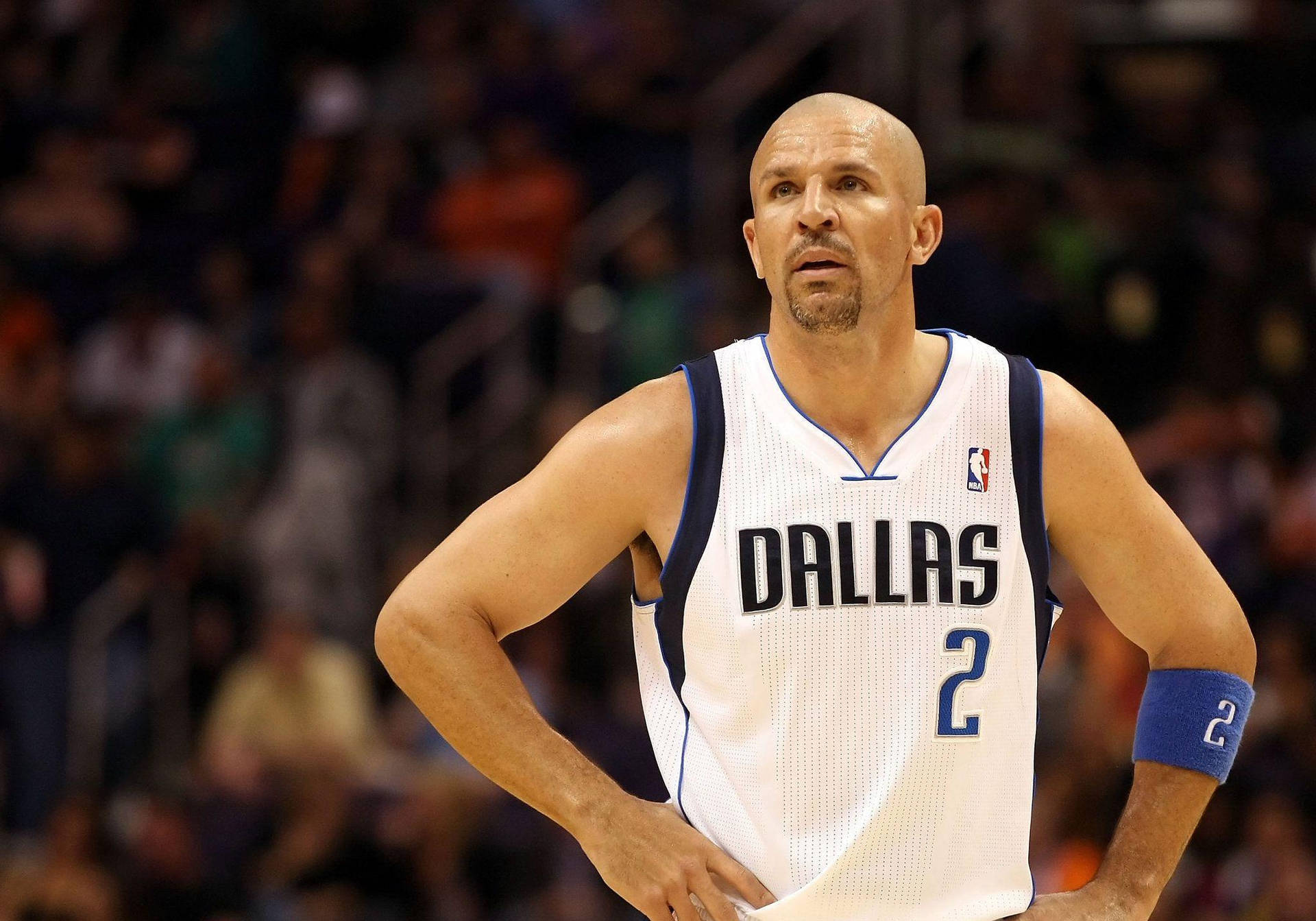 Jason Kidd Dallas Looking Up Background