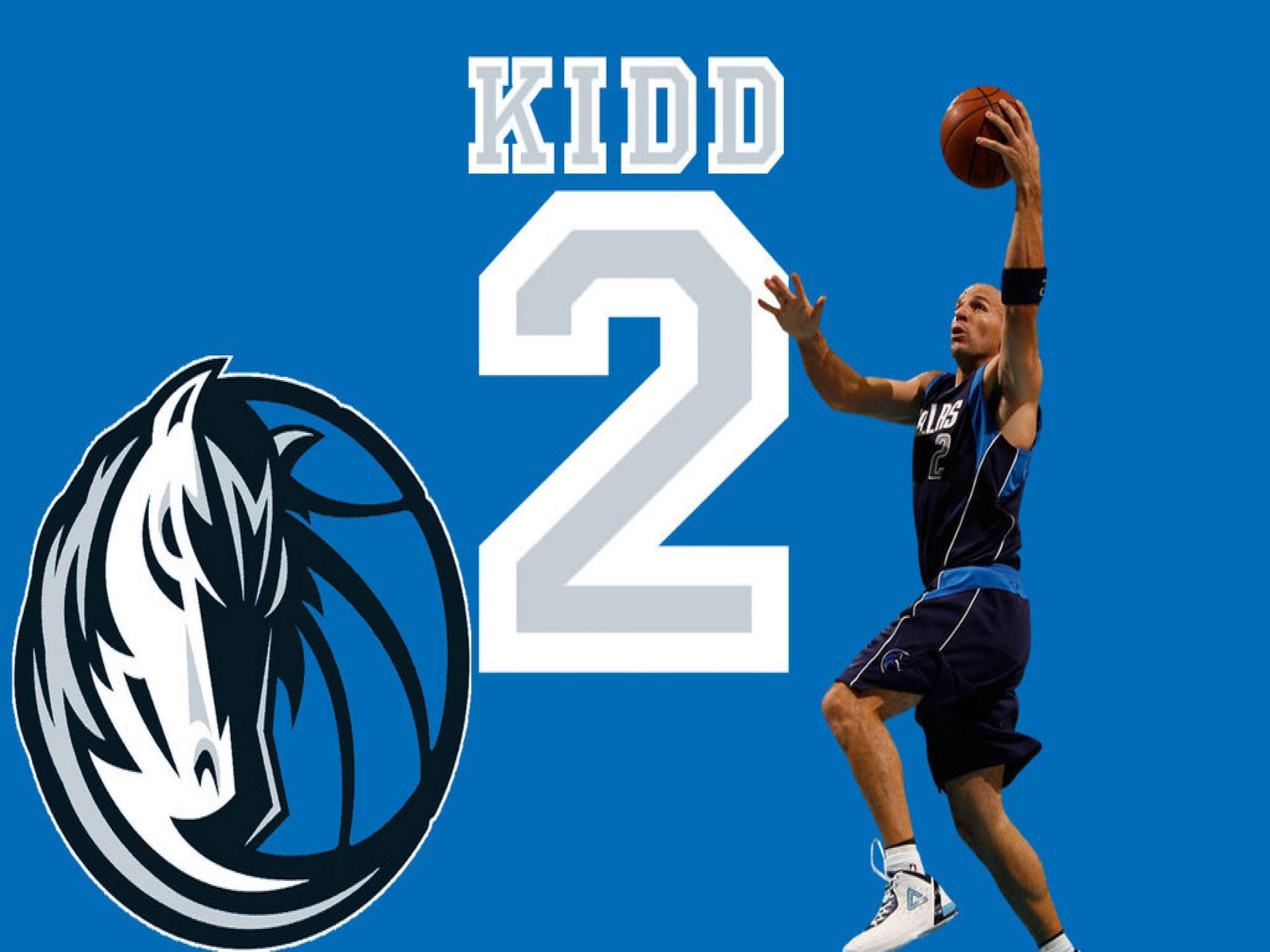 Jason Kidd In Action - Dallas Mavericks