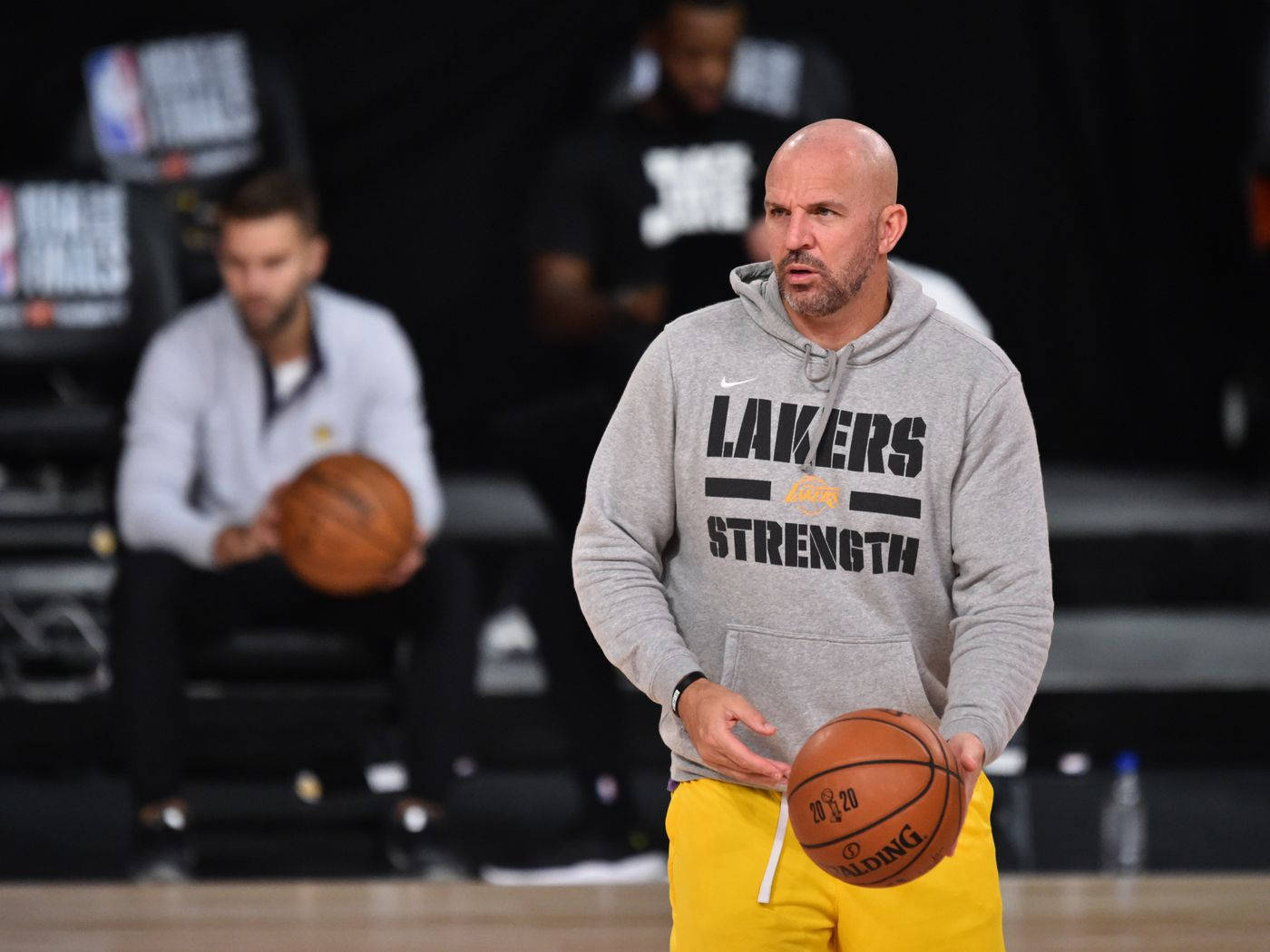 Jason Kidd Lakers Hoodie Background