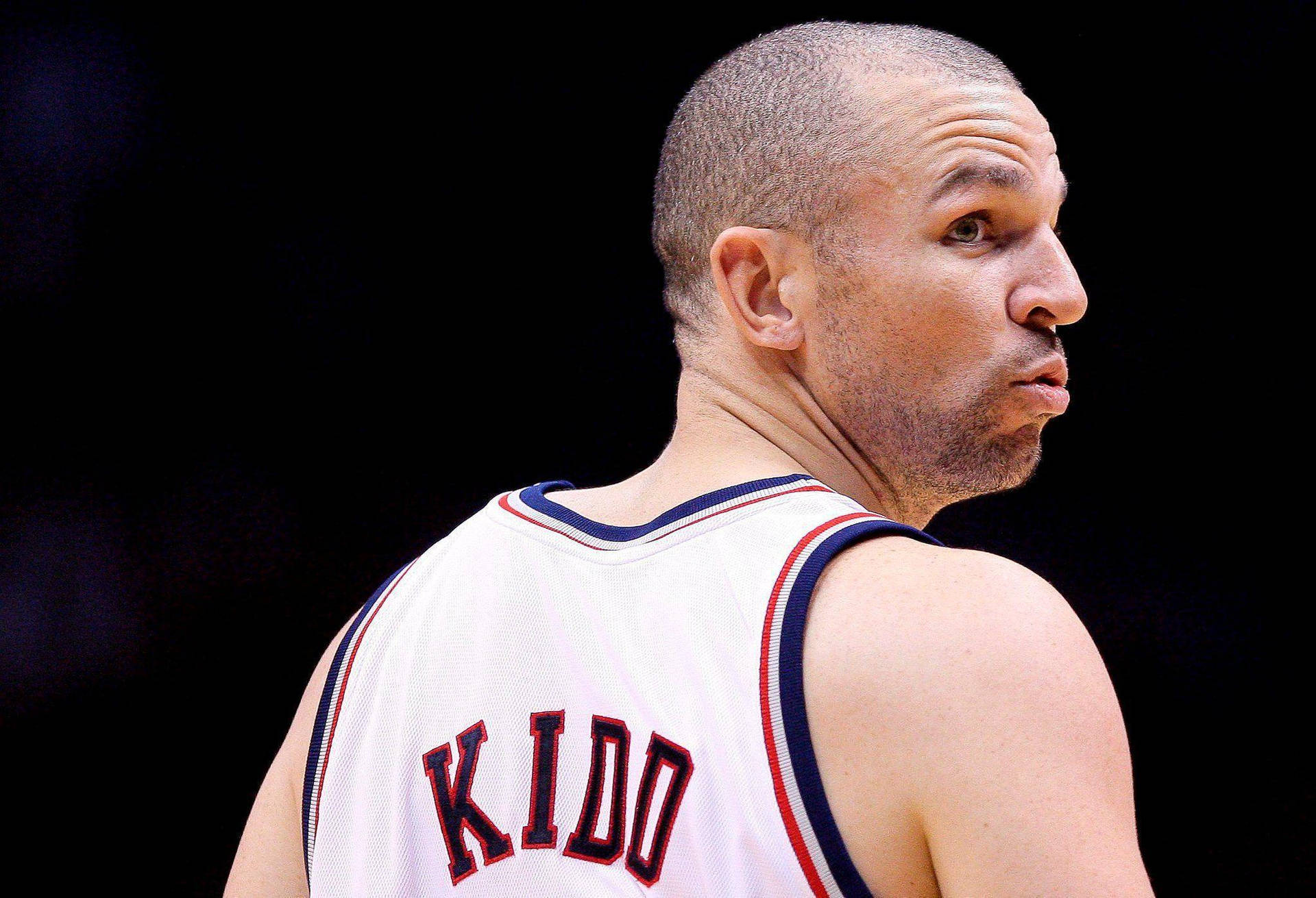 Jason Kidd Looking Back Background