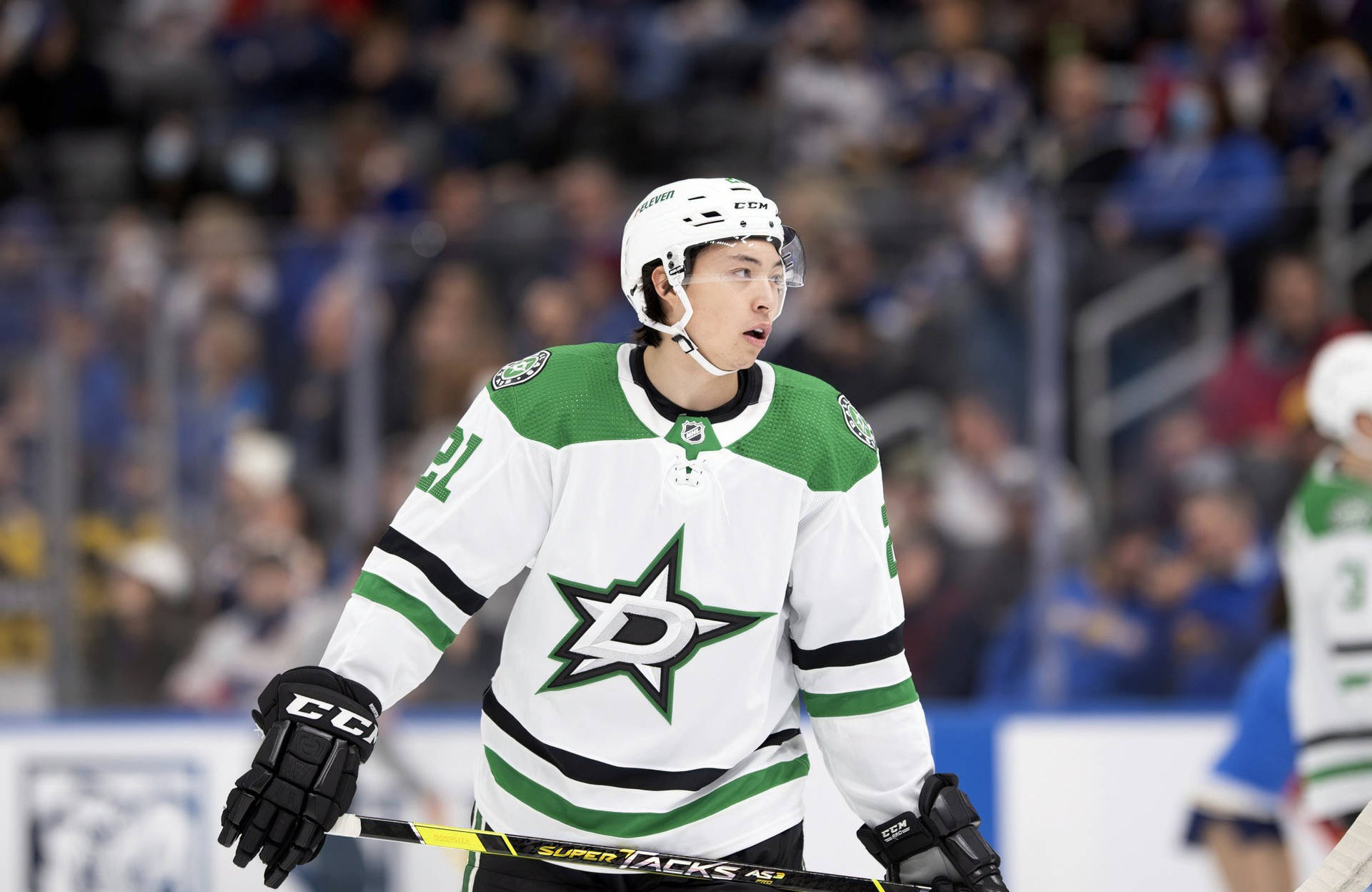 Jason Robertson Dallas Stars Scotiabank Arena Background