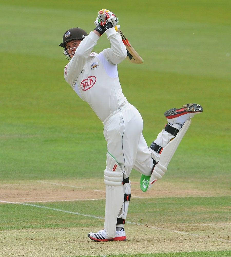 Jason Roy In White Kia Uniform Background