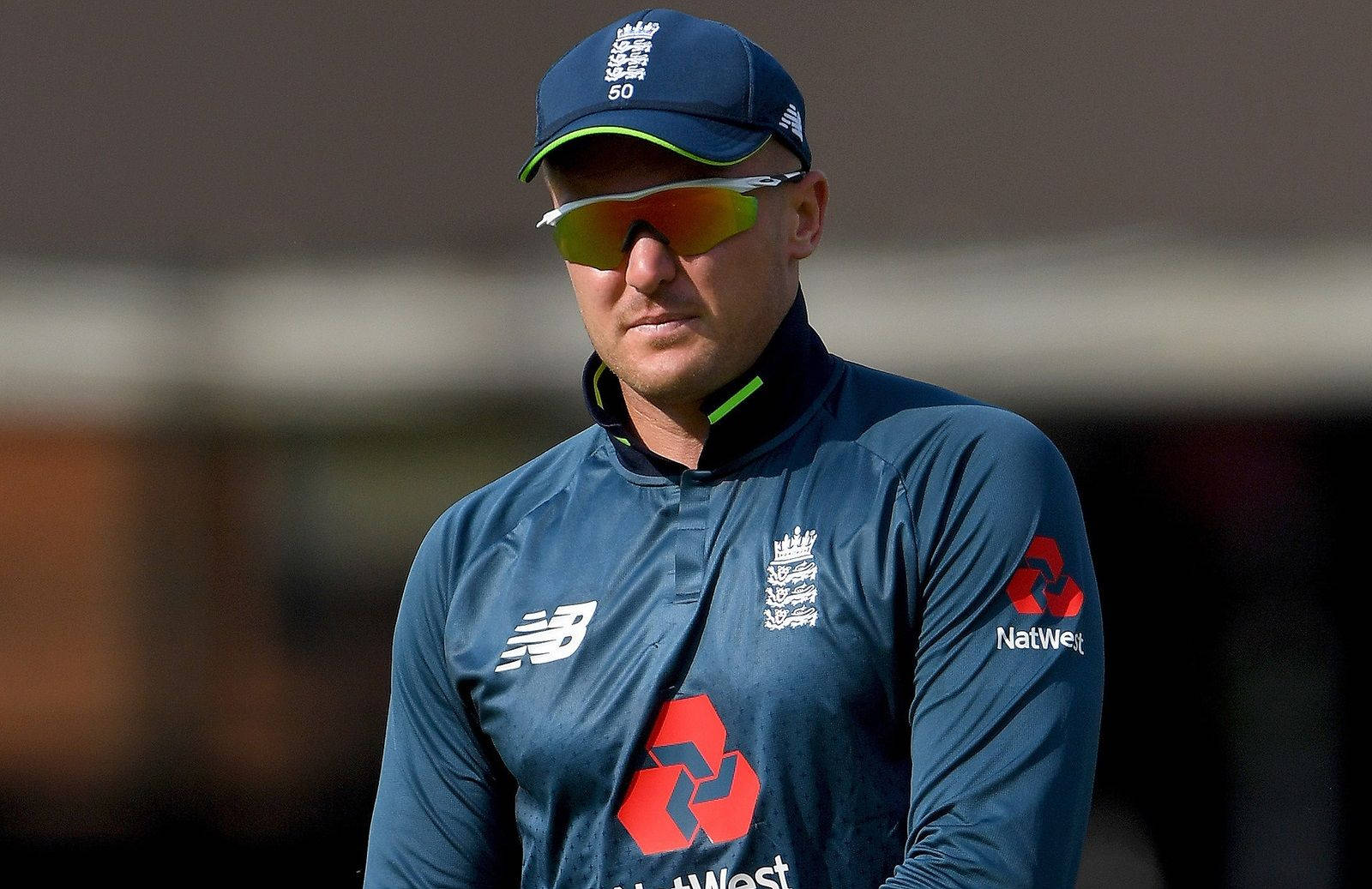 Jason Roy Wearing Sporty Sunglasses Background