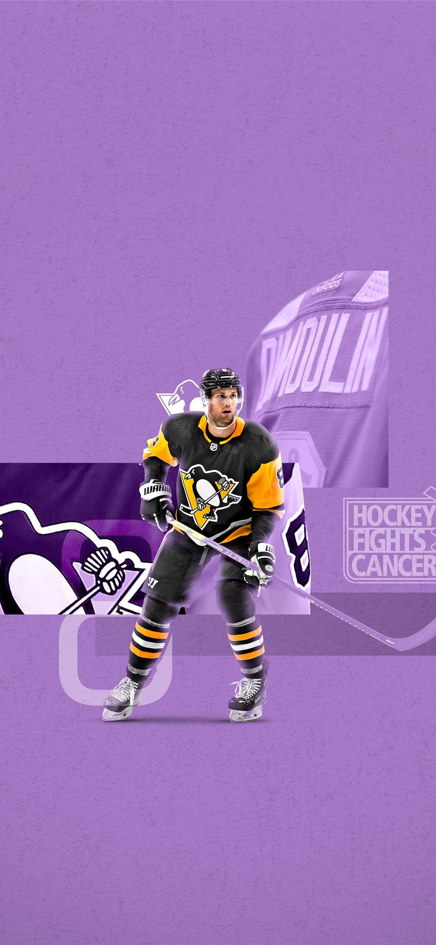 Jason Zucker Pittsburgh Penguins Ice Hockey Player Background