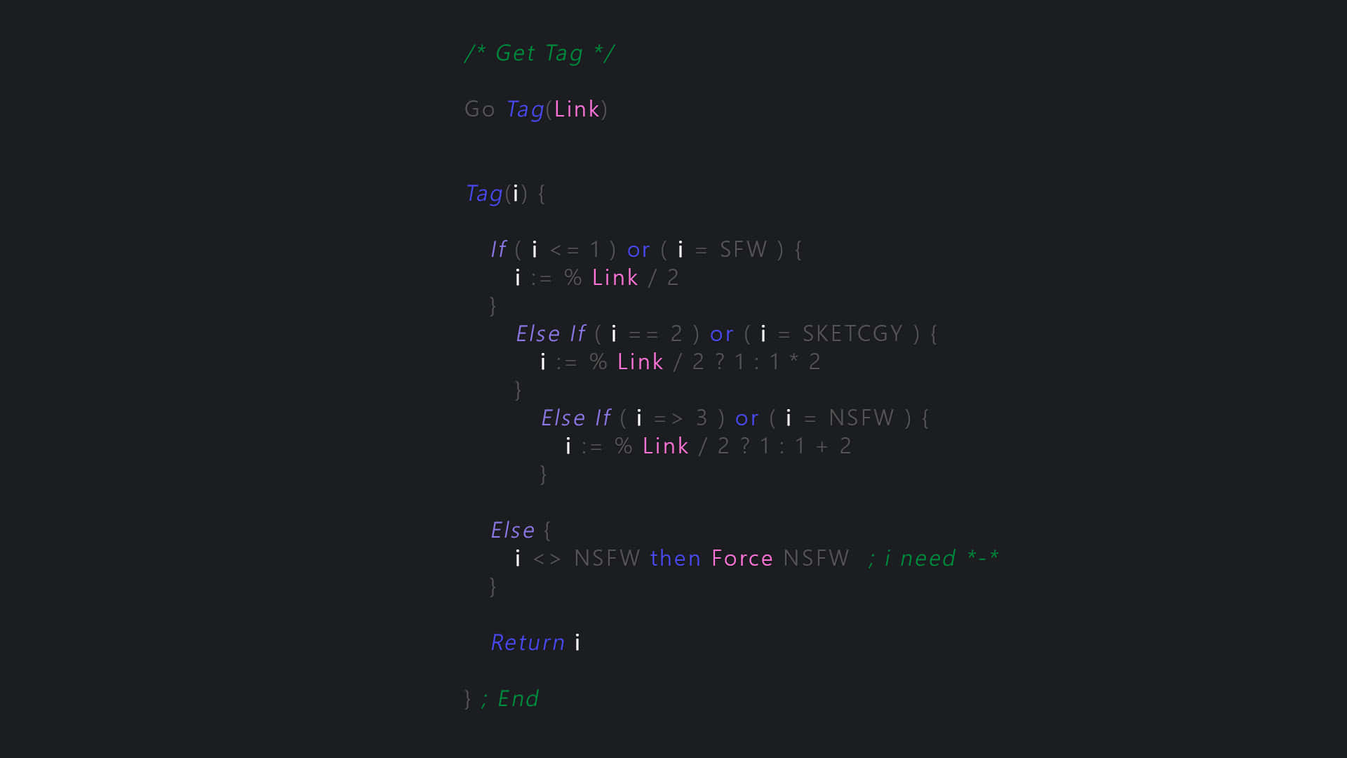 Javascript Computer System Code