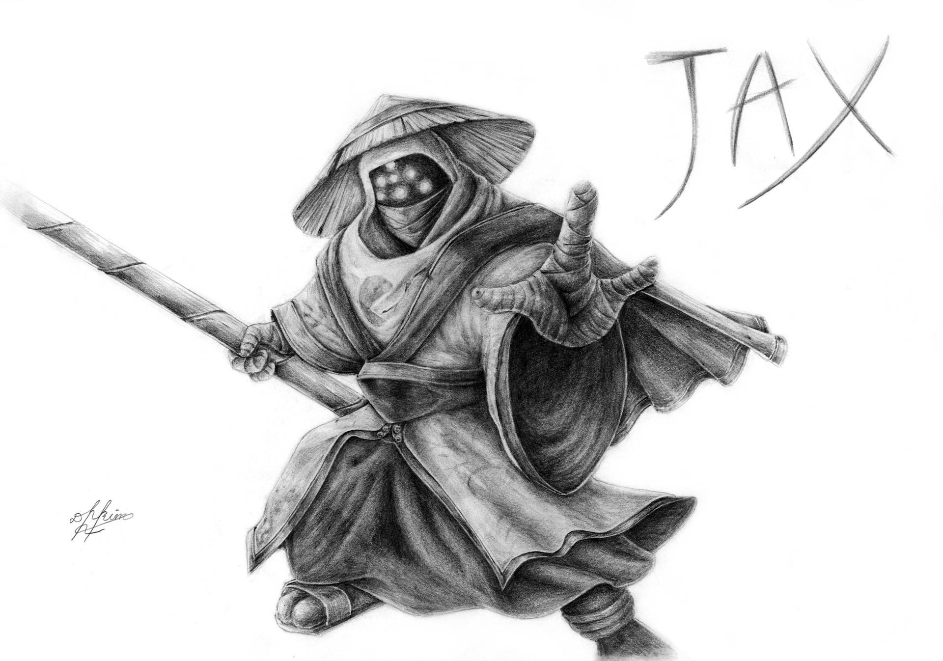 Jax 4k League Of Legends Drawing