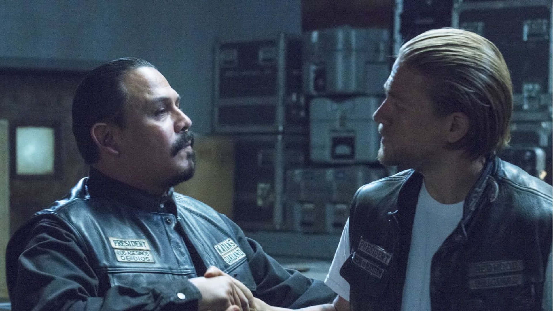 Jax Teller And The Mayans Mc Ready To Ride Background