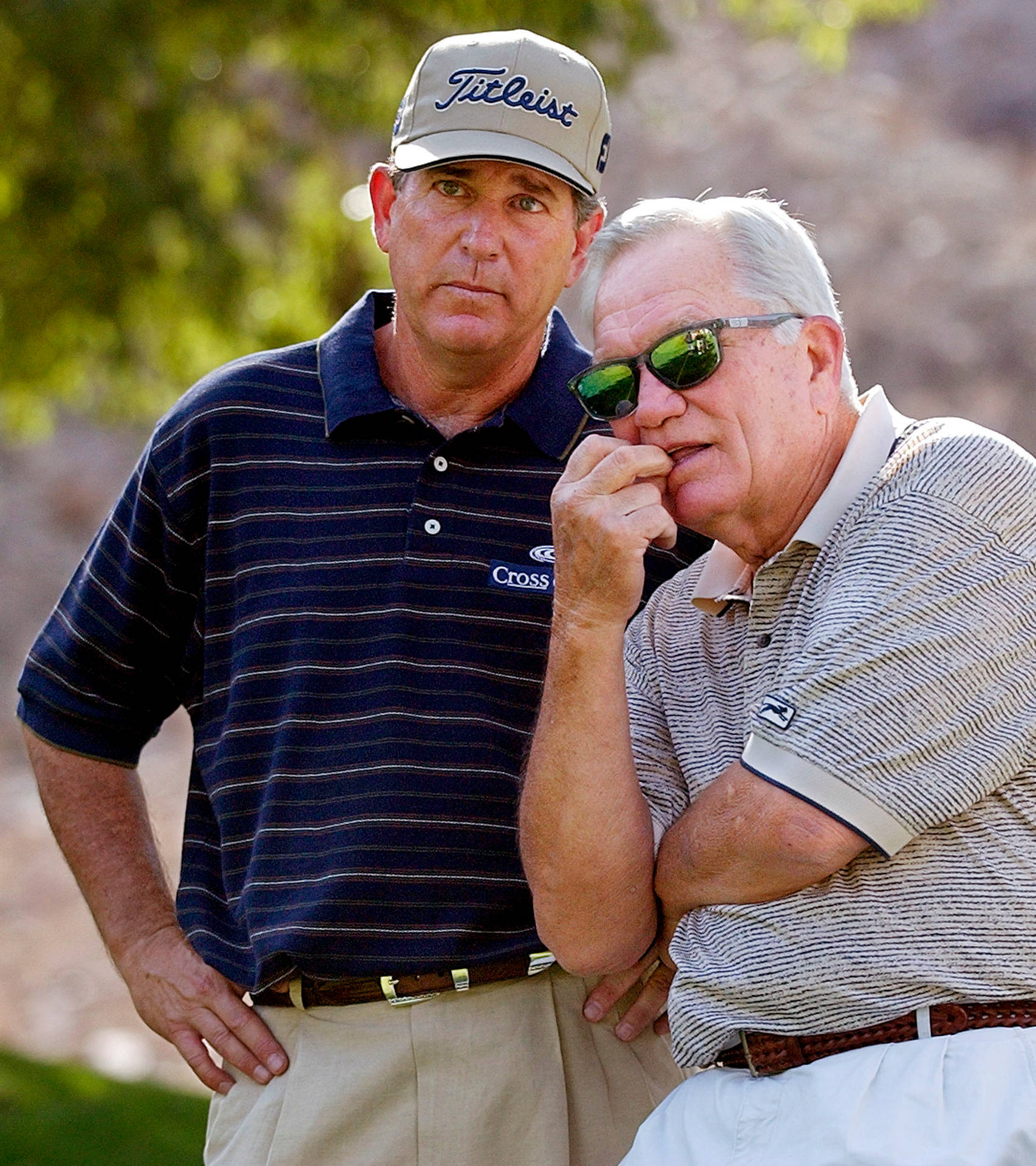 Jay Haas And Bob Goalby Background