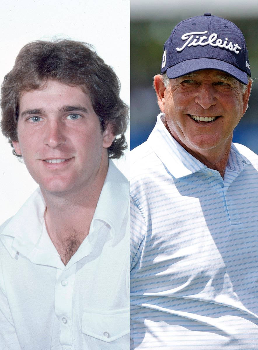 Jay Haas Then And Now Background