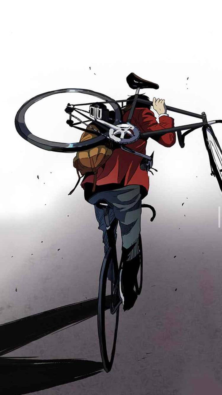Jay Jo With Bikes Background