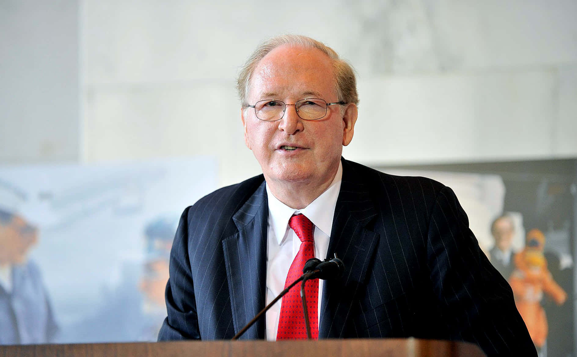 Jay Rockefeller Speaking At Event