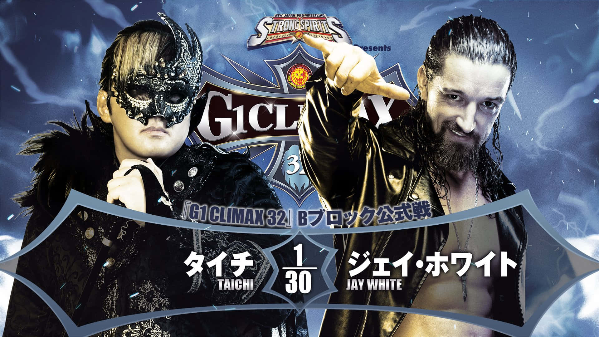 Jay White And Taichi Njpw G1 Climax 32 Background