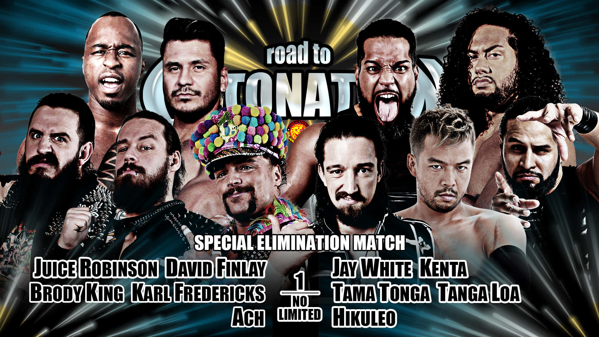 Jay White In Njpw Special Elimination Match Background