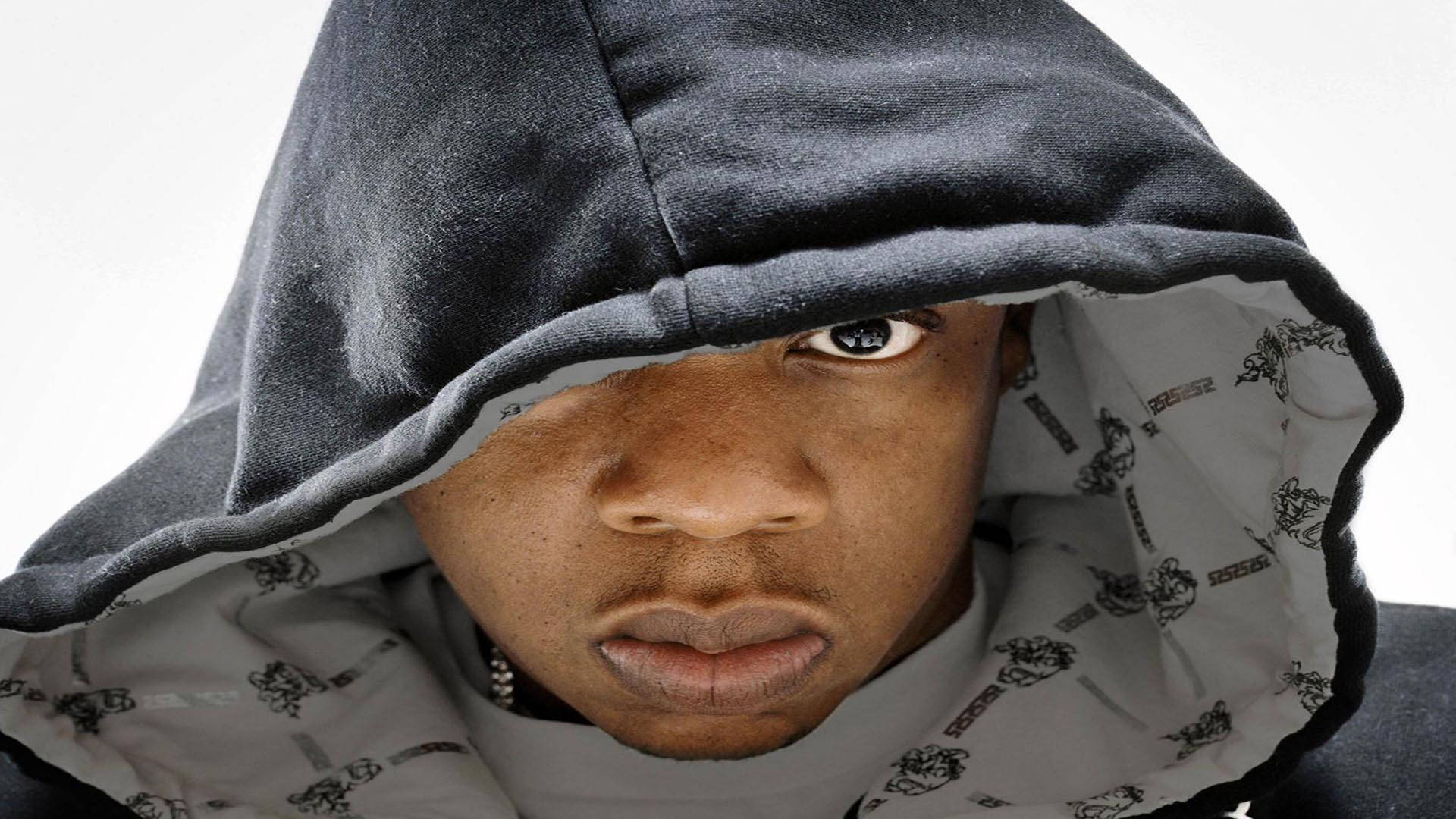 Jay-z With Hoodie Background