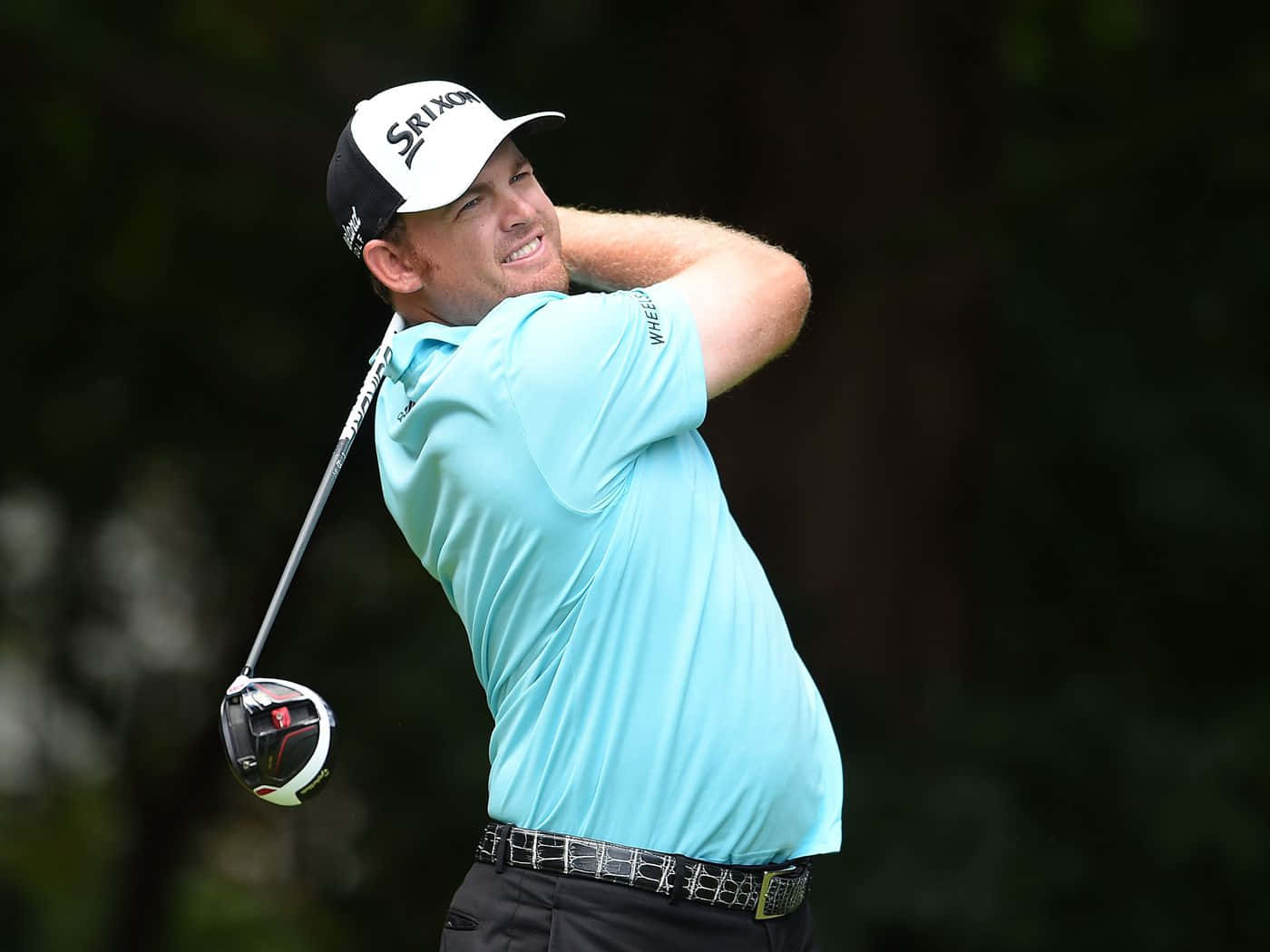 Jb Holmes Black And White Srixon Cap Background