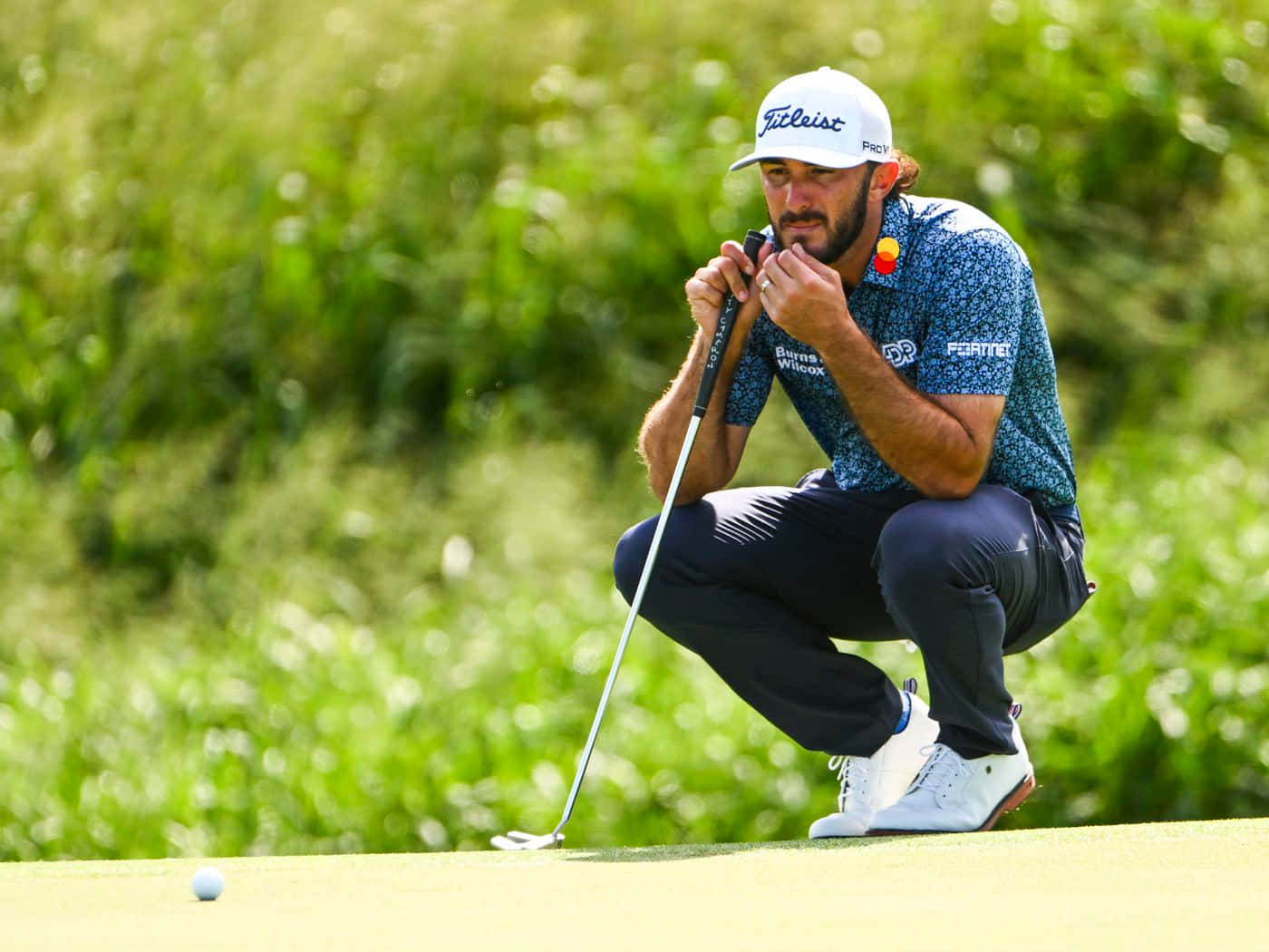 Jb Holmes In Grass Background