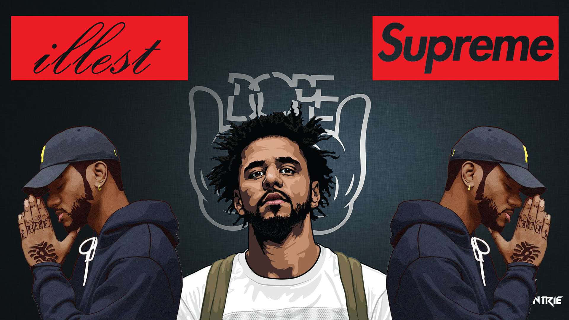 Jcole Dope Boy Background