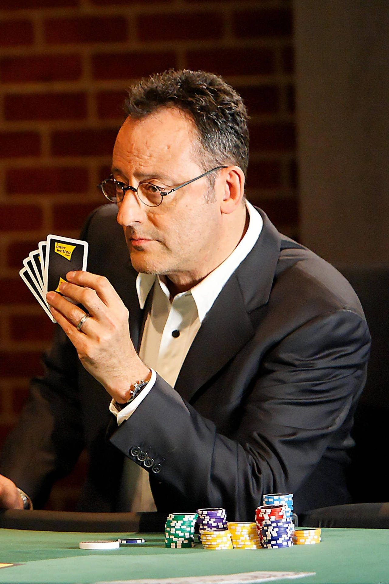 Jean Reno French Actor Poker