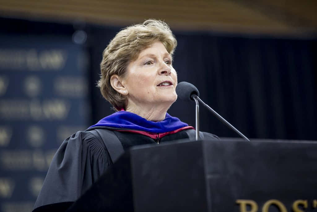 Jeanne Shaheen Graduation Oration Background
