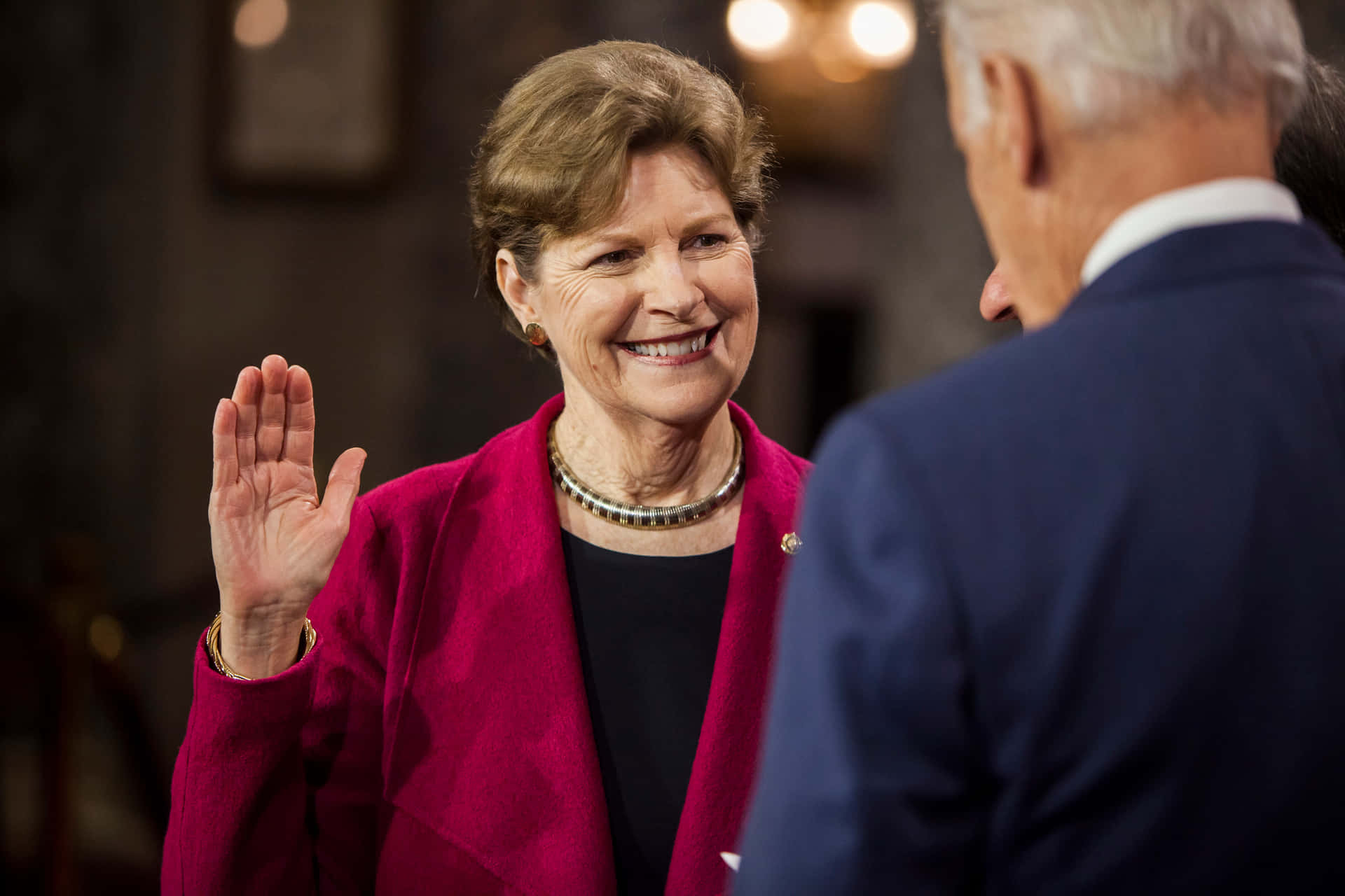 Jeanne Shaheen Oath Taking Background