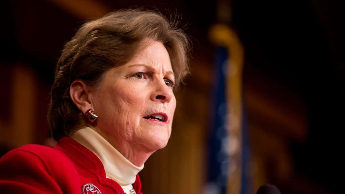 Jeanne Shaheen Talking Background