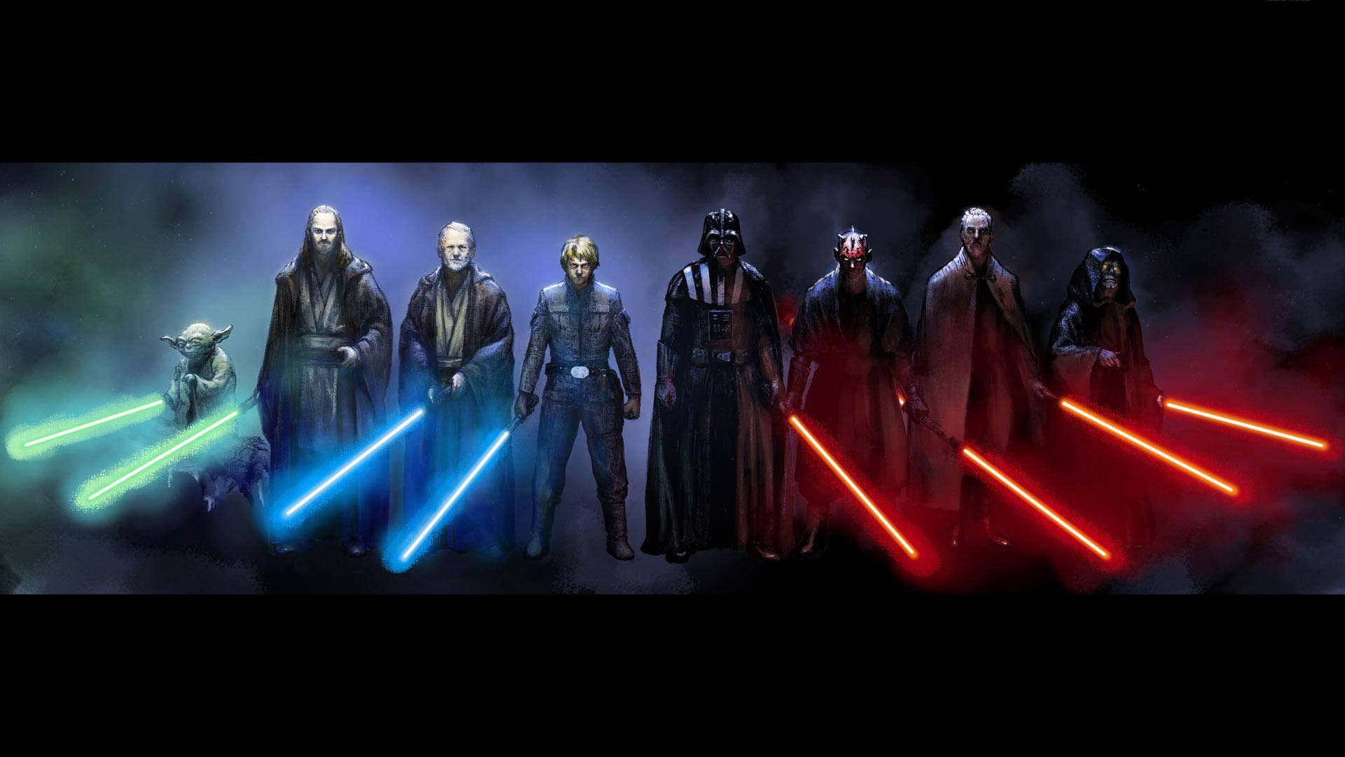 Jedi And Sith Movie Background