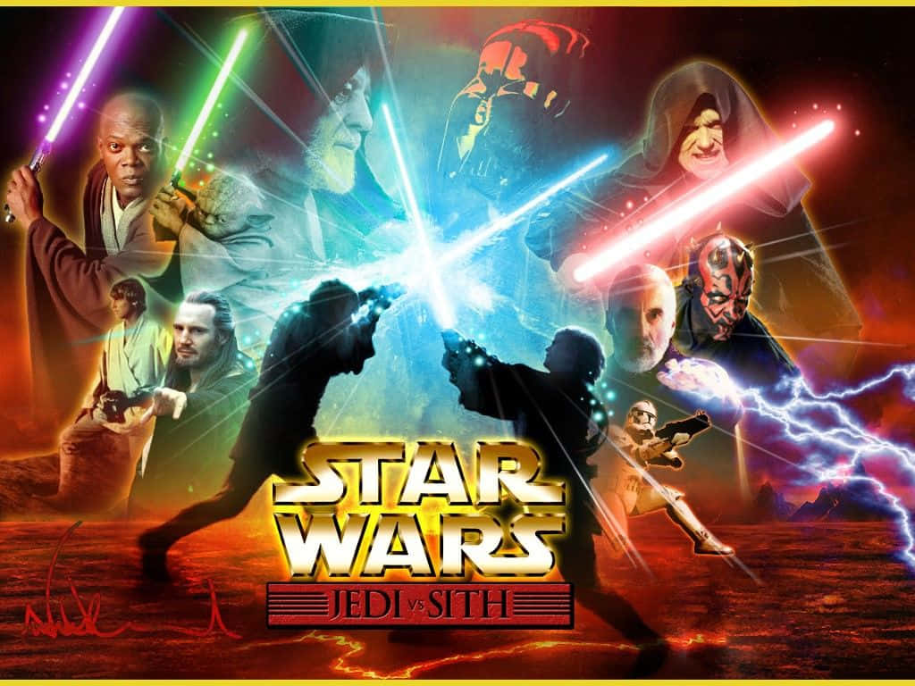 Jedi Vs Sith 1024 X 768 Background