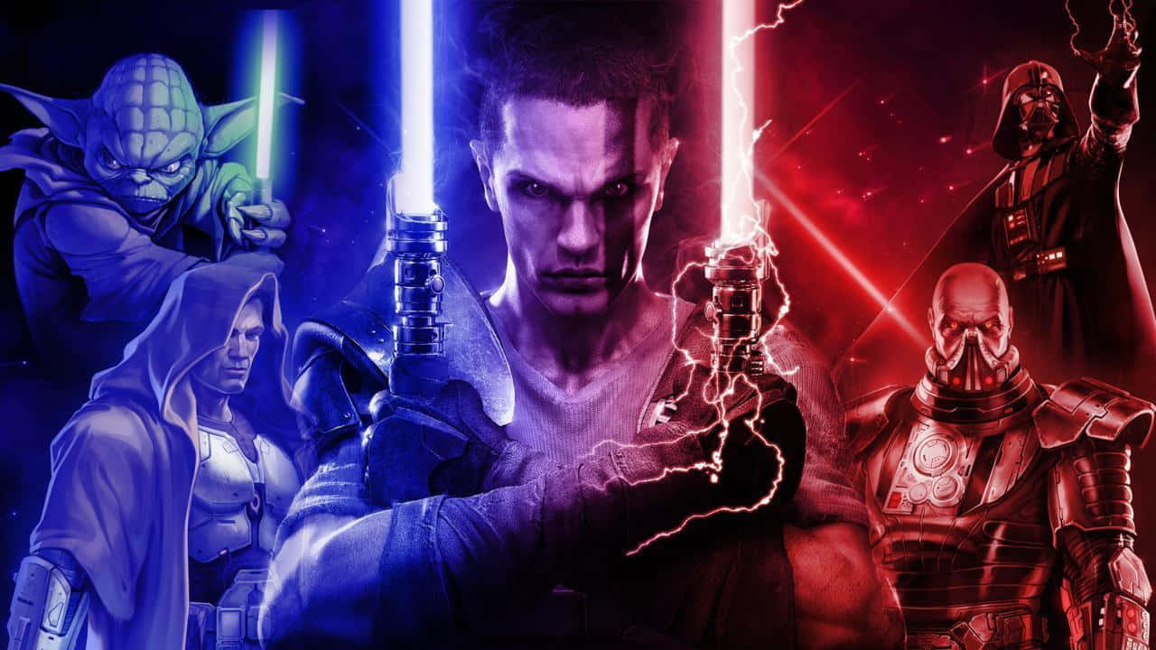 Jedi Vs Sith 1280 X 720 Background
