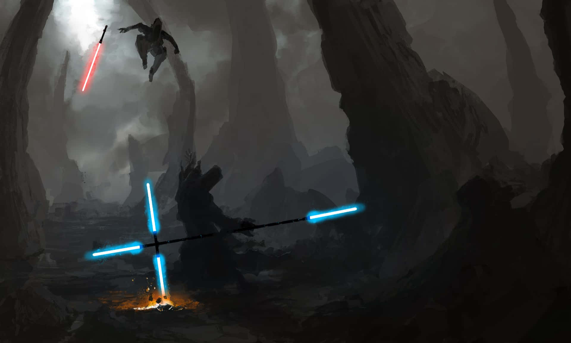 Jedi Vs Sith 2000 X 1200 Background