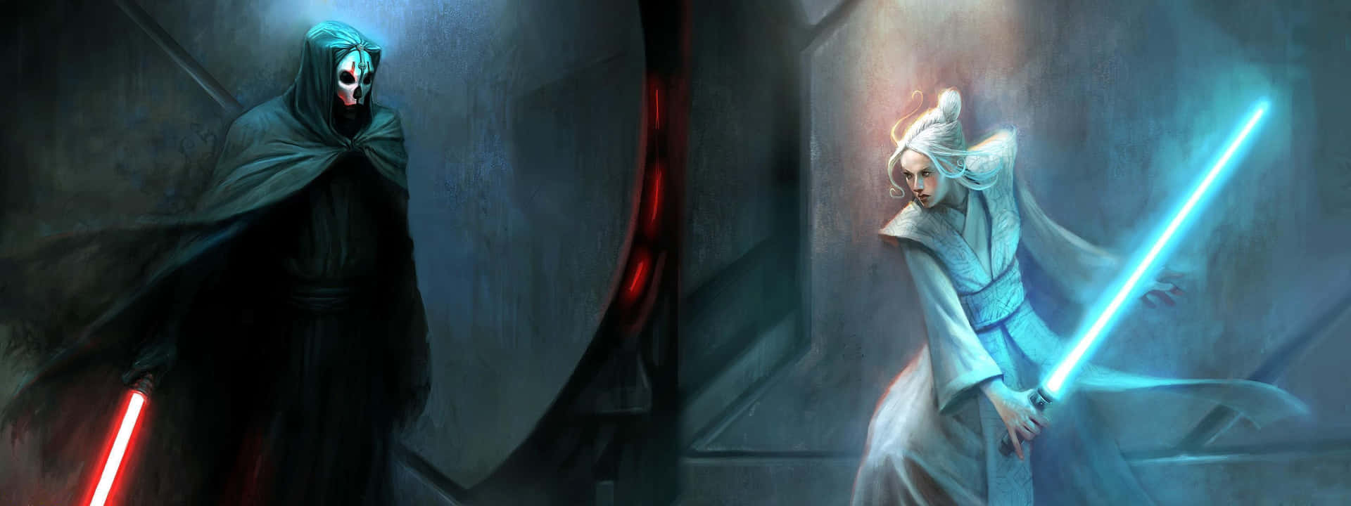 Jedi Vs Sith 3200 X 1200 Background
