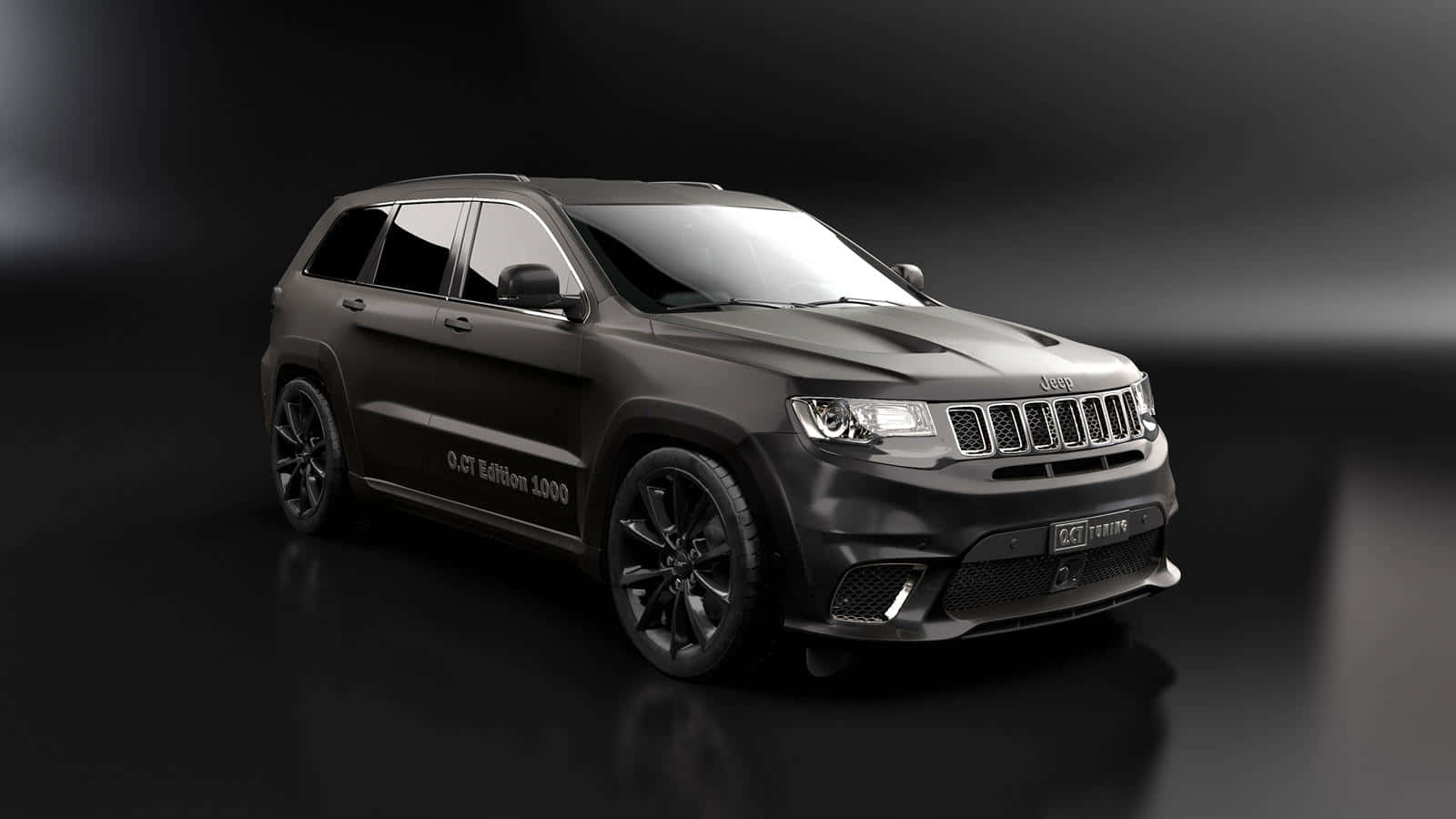 Jeep Trackhawk Plain Dark Background