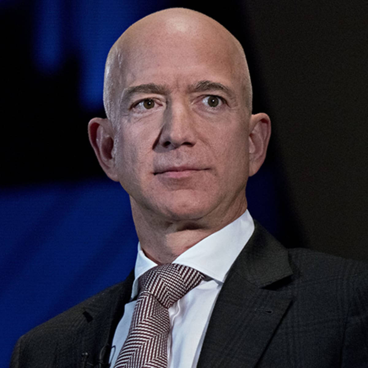 Jeff Bezos Exuding Determination And Resolve