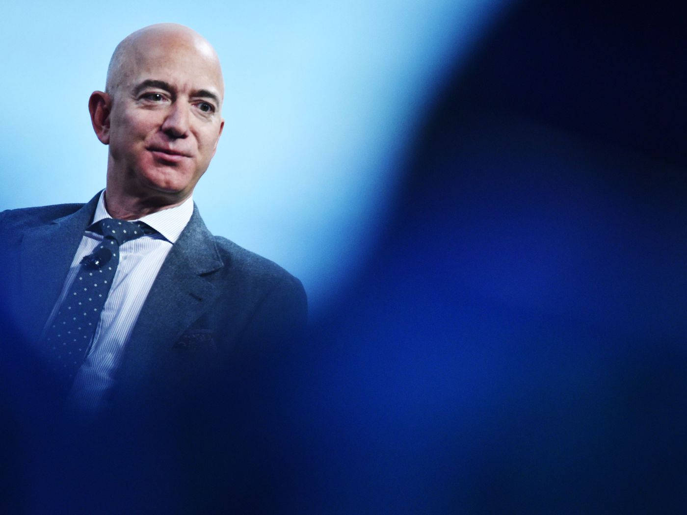 Jeff Bezos Obstructed Shot