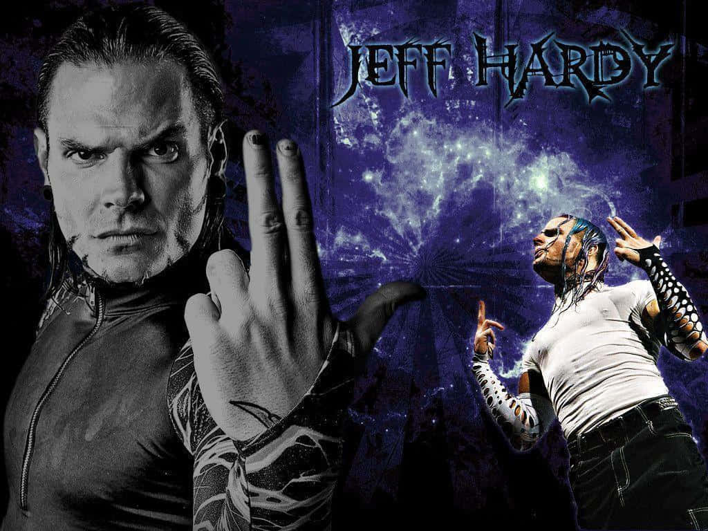 Jeff Hardy Black And Blueposter Background