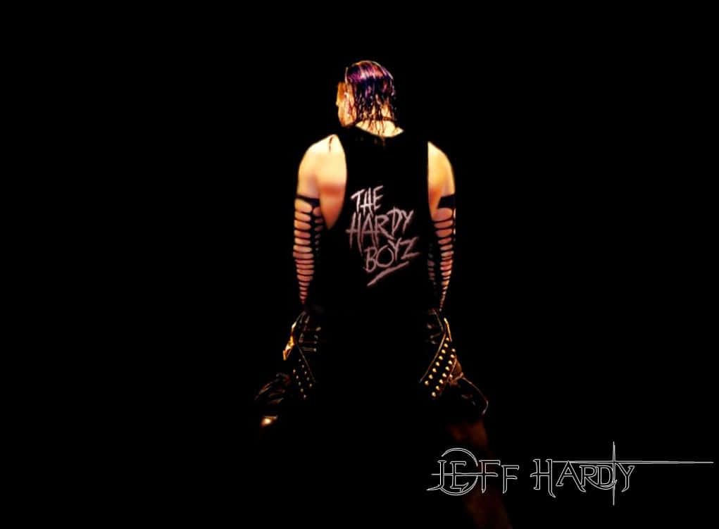 Jeff Hardy Wearing The Hardy Boyz Shirt