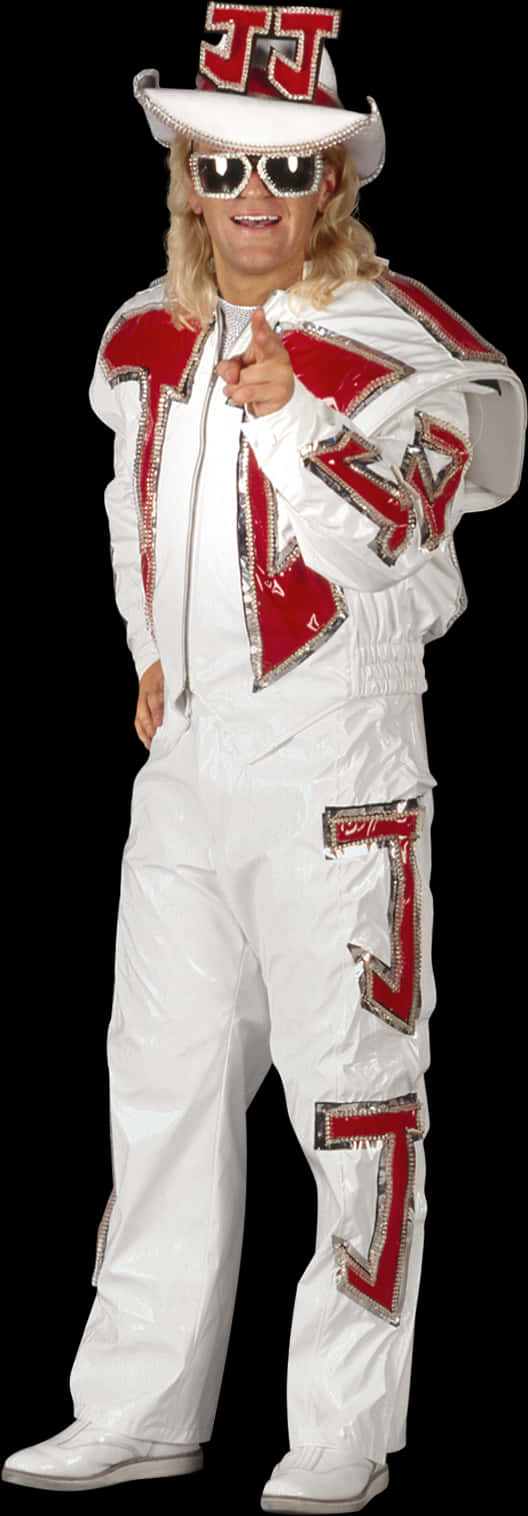 Jeff Jarrett Cowboy Outfit Wrestler Photography Background