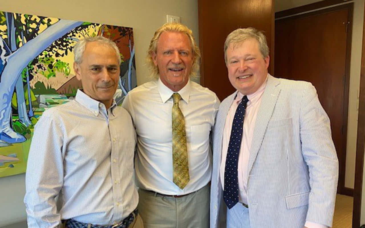 Jeff Jarrett Larry Papel Phil Cooper Contract Signing Background