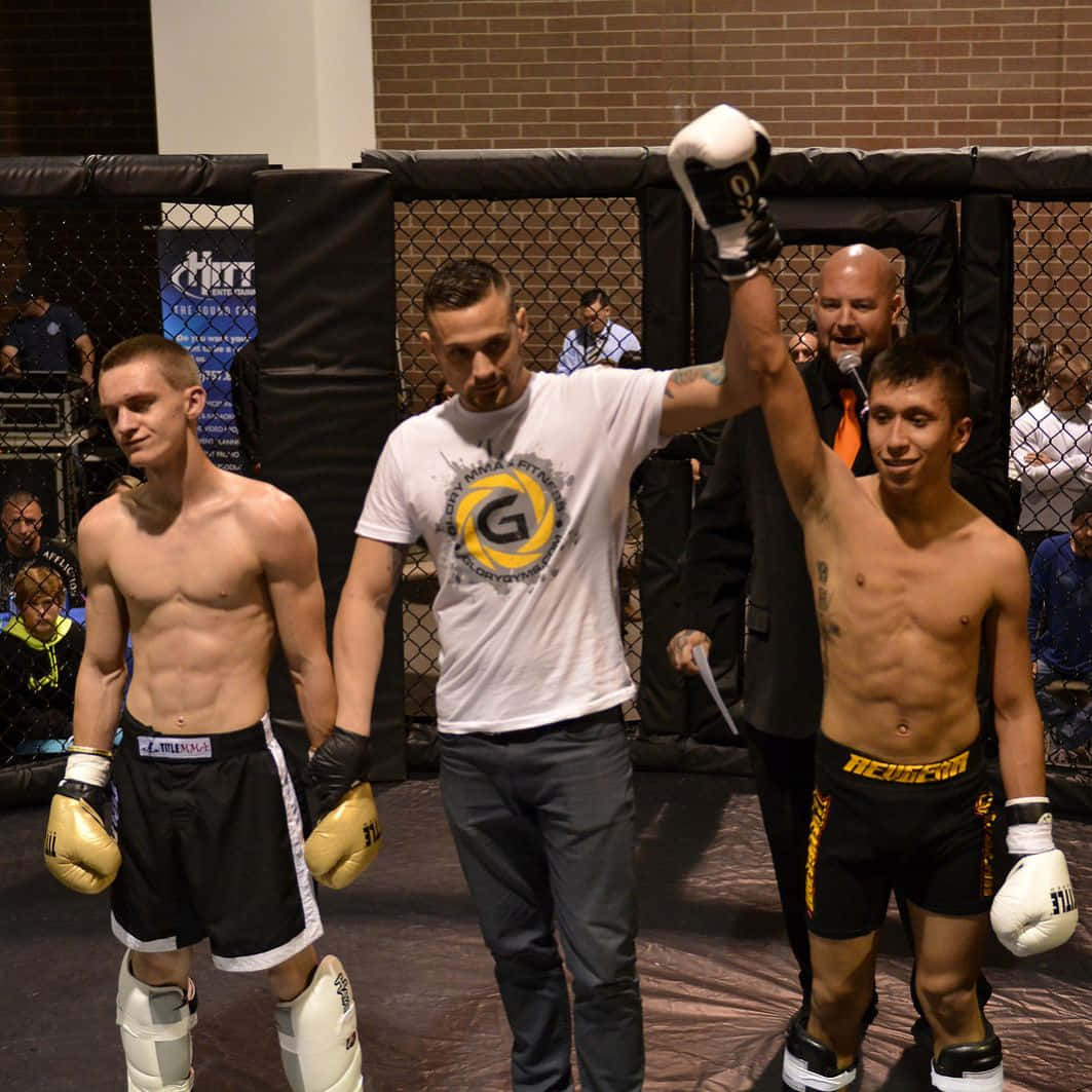 Jeff Molina Winning Fight Background